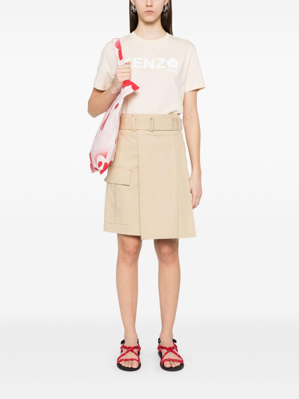 Gots Boke Flower T-shirt<BR/><BR/><BR/><BR/><BR/><BR/> FF52TS1574SO 04 KENZO 