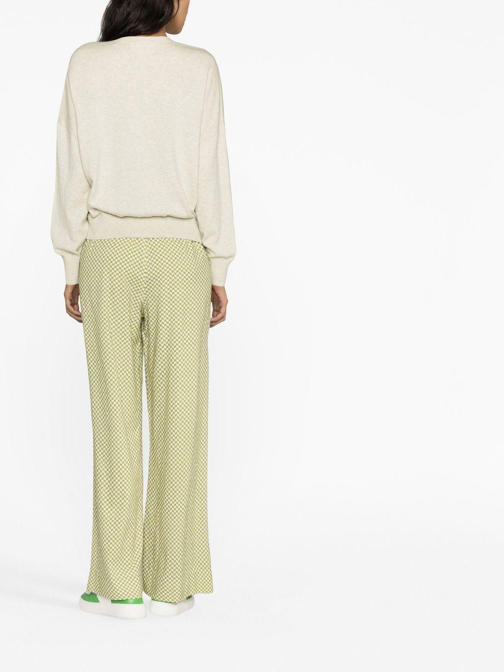 Logo-print wide-sleeved jumper PU0053FA A1X05E02LY MARANT ÉTOILE 