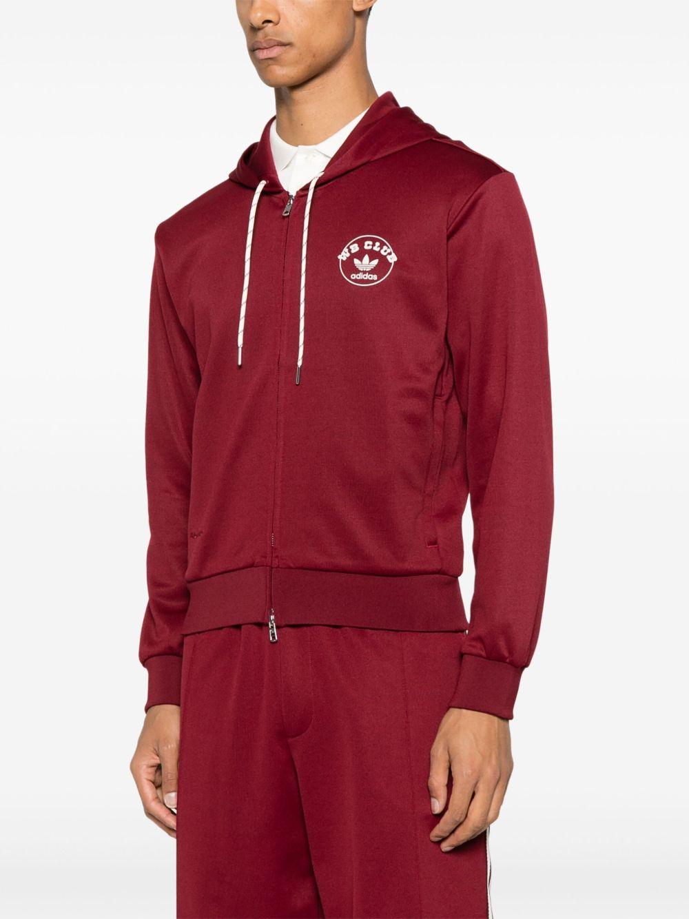 Zip-up hoodie JM8298 CBURGU ADIDAS x Wales Bonner 
