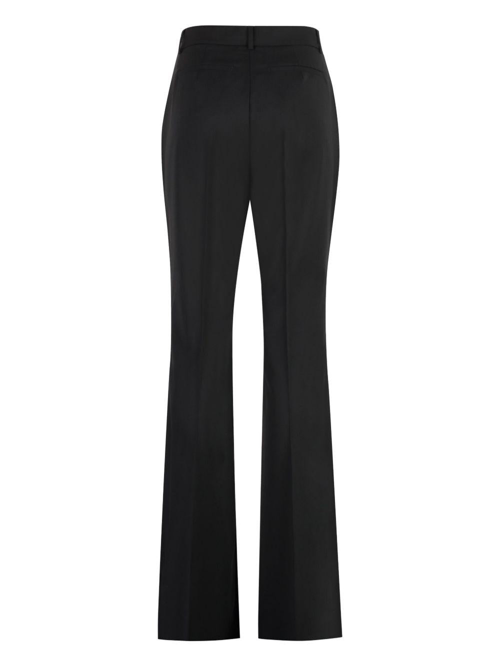 Flared stretch wool trousers 2522136011 HANGAR004 SPORTMAX 