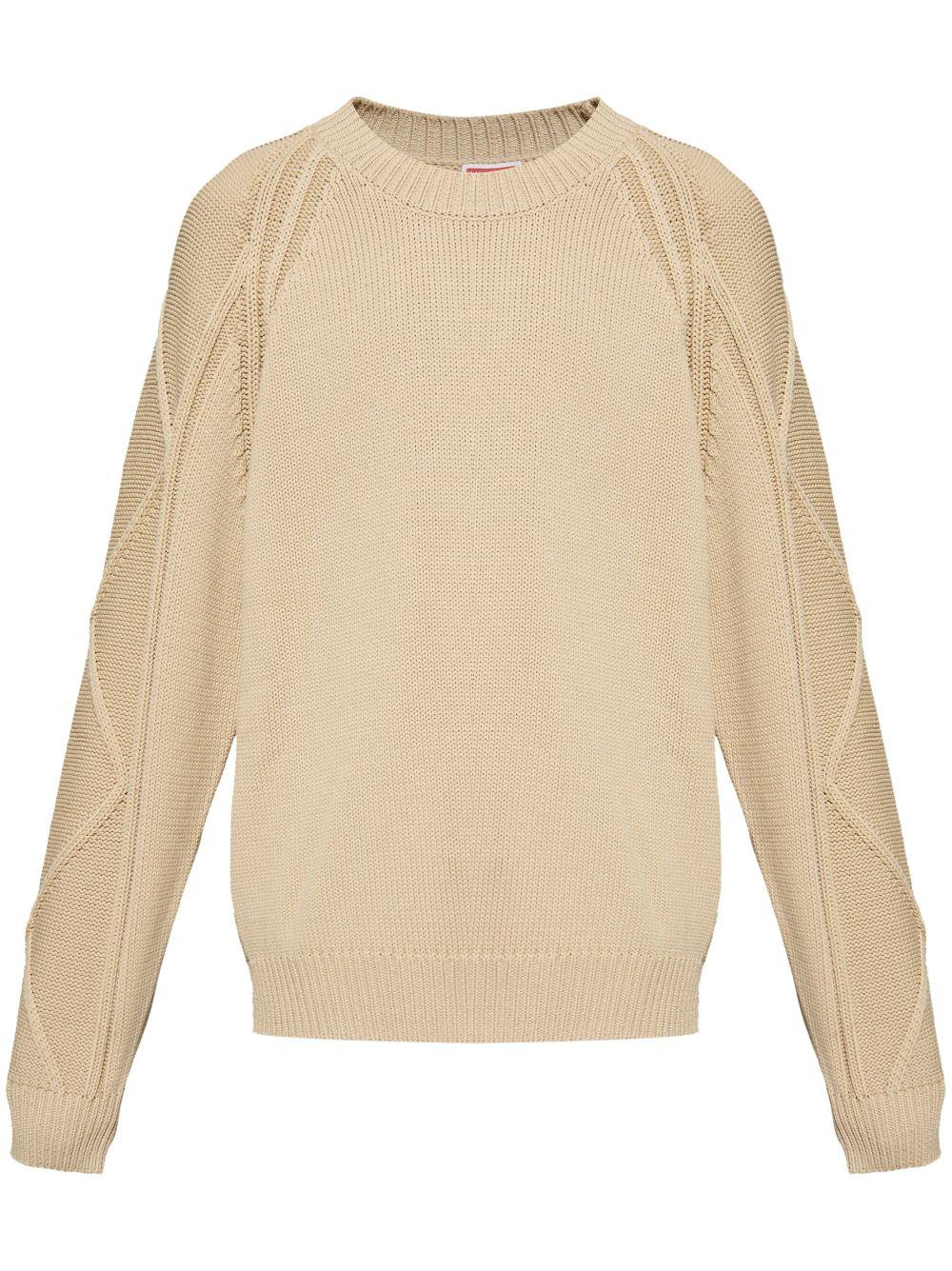 Boke Flower appiqué jumper<BR/><BR/><BR/> FE65PU4813CF 11 KENZO 