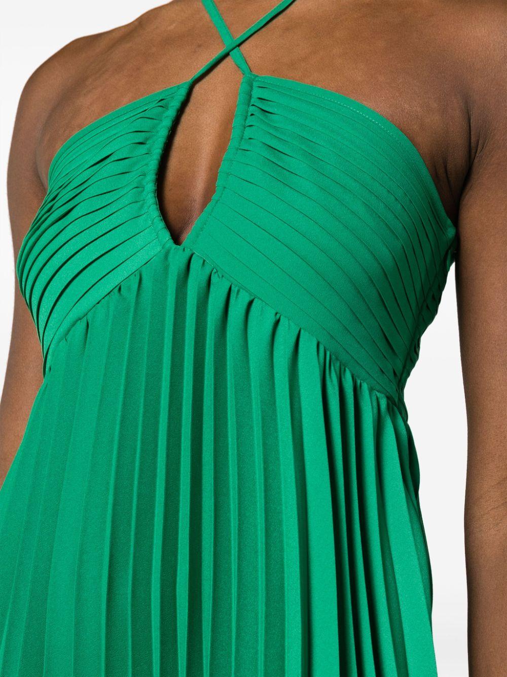 Palmer pleated long-length dress D725201 PALMER24005 P.A.R.O.S.H. 