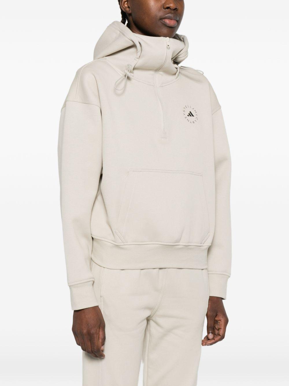 COTTON BLEND SWEATSHIRT JZ0649 GOBI ADIDAS x Stella McCartney 