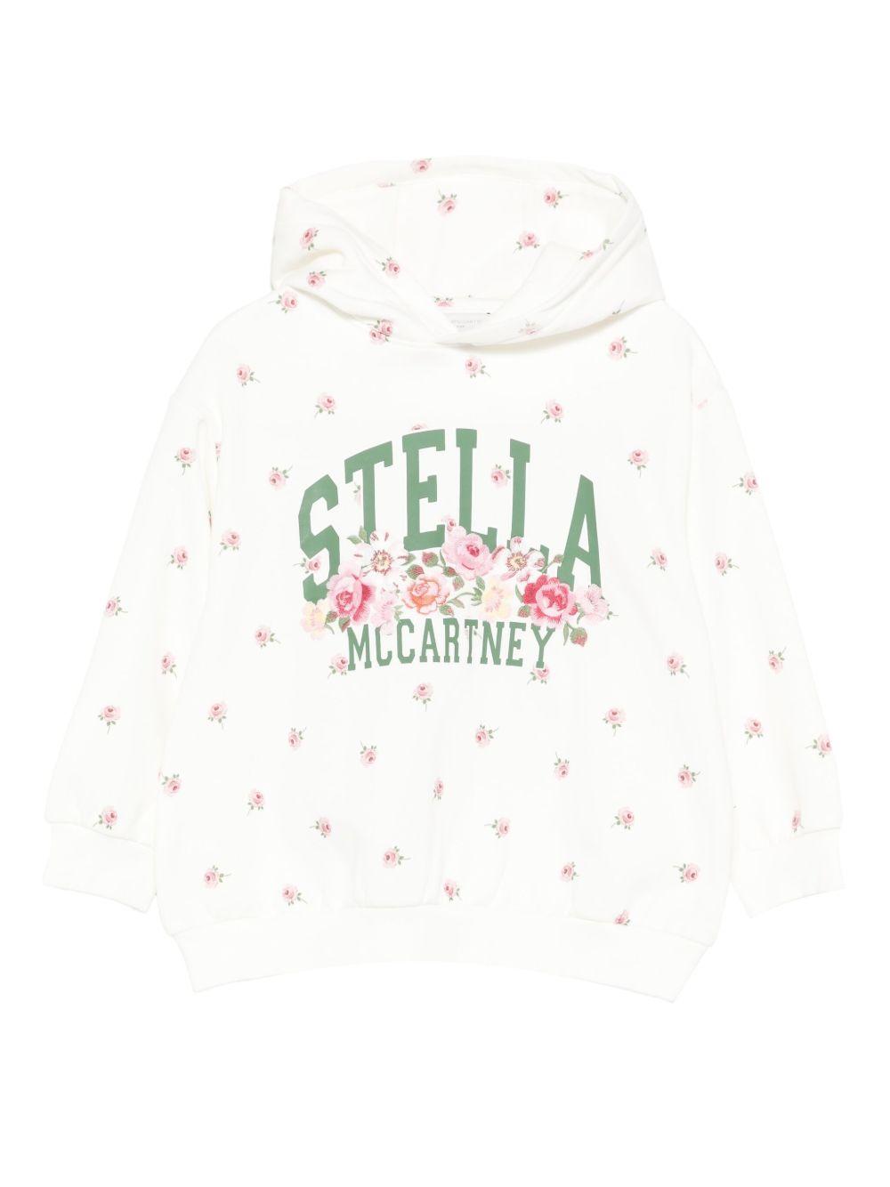 Floral hoodie with logo TX4C60 Z3099103MC STELLA McCARTNEY KIDS 