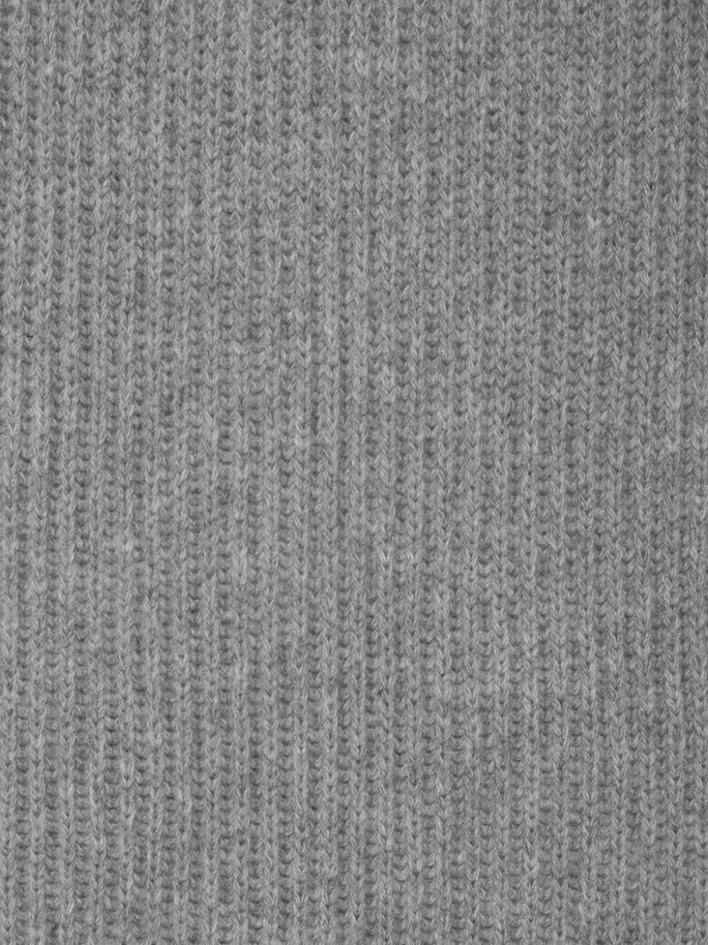 Ribbed-knit wool scarf<BR/><BR/><BR/> GUP01986 P00170860255 GOLDEN GOOSE 