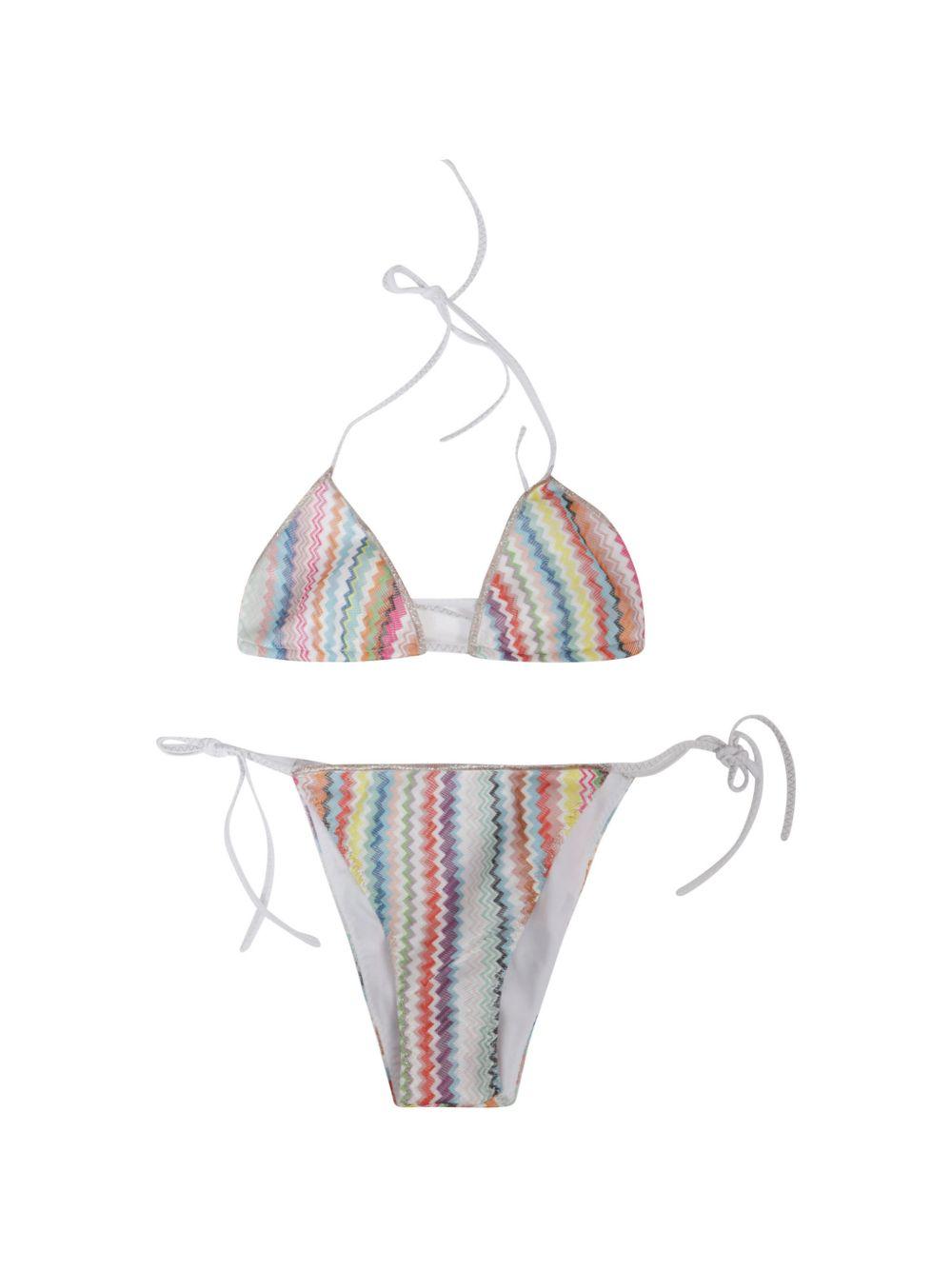Classic bikini with zig zag pattern MC22SP00 BR014LSM9ZA MISSONI 