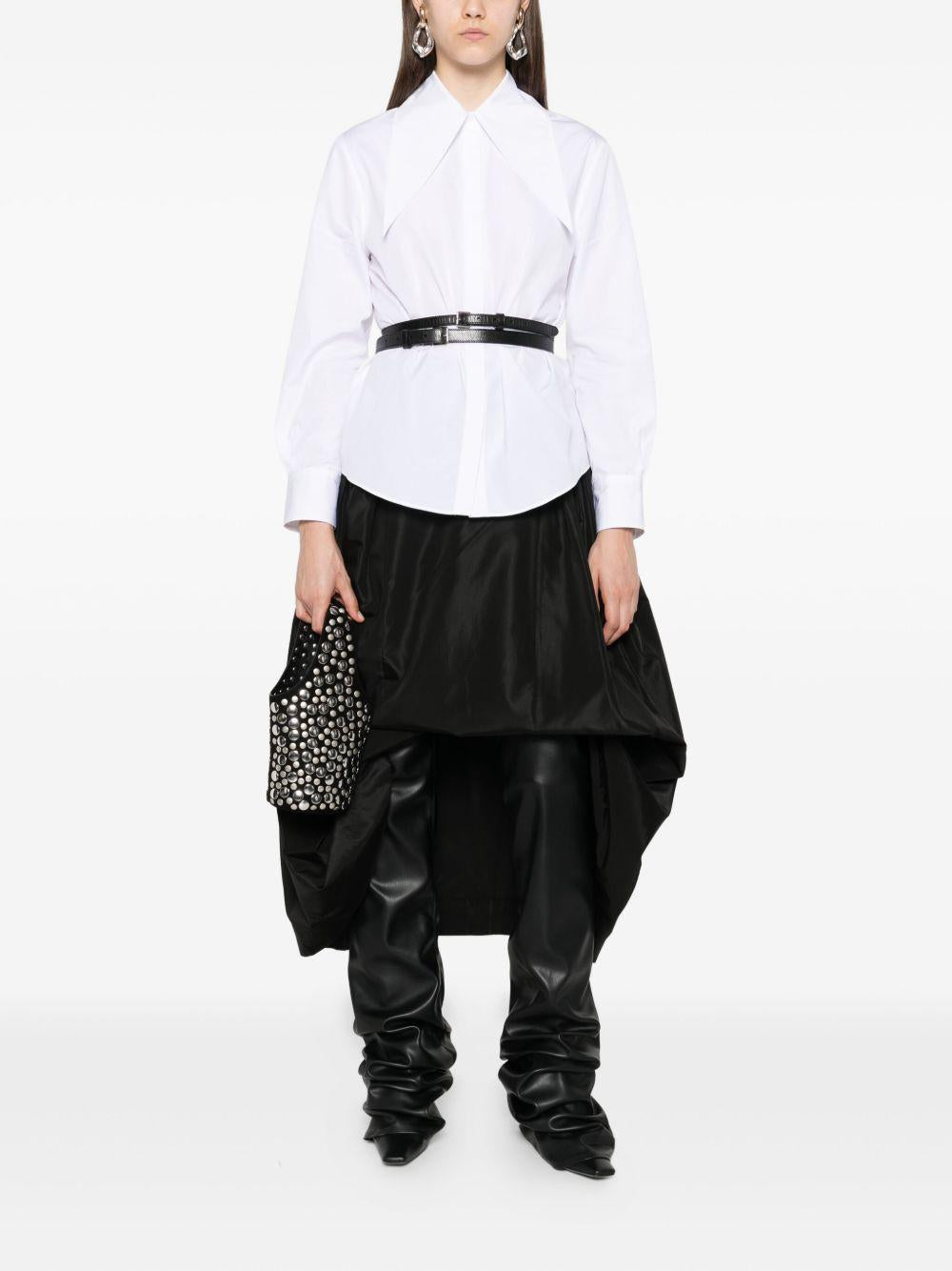 Scarf Collar Shirt 839069 QAABT9000 ALEXANDER MCQUEEN 