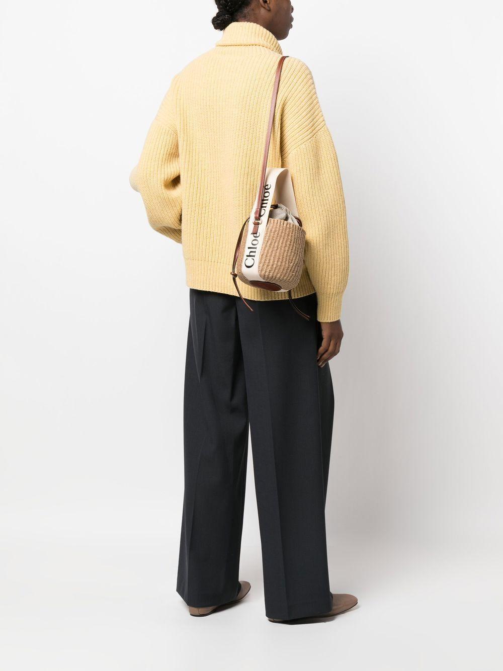 Woody small basket bag CHC22SS381G55 101 CHLOÉ 