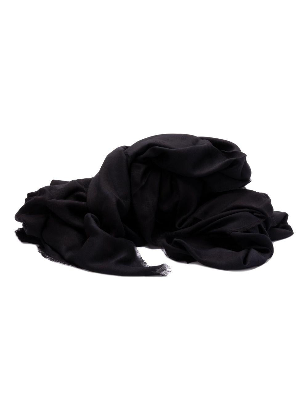 Large pashmina scarf with jacquard diamonds SC03F51E2 110 ELISABETTA FRANCHI 