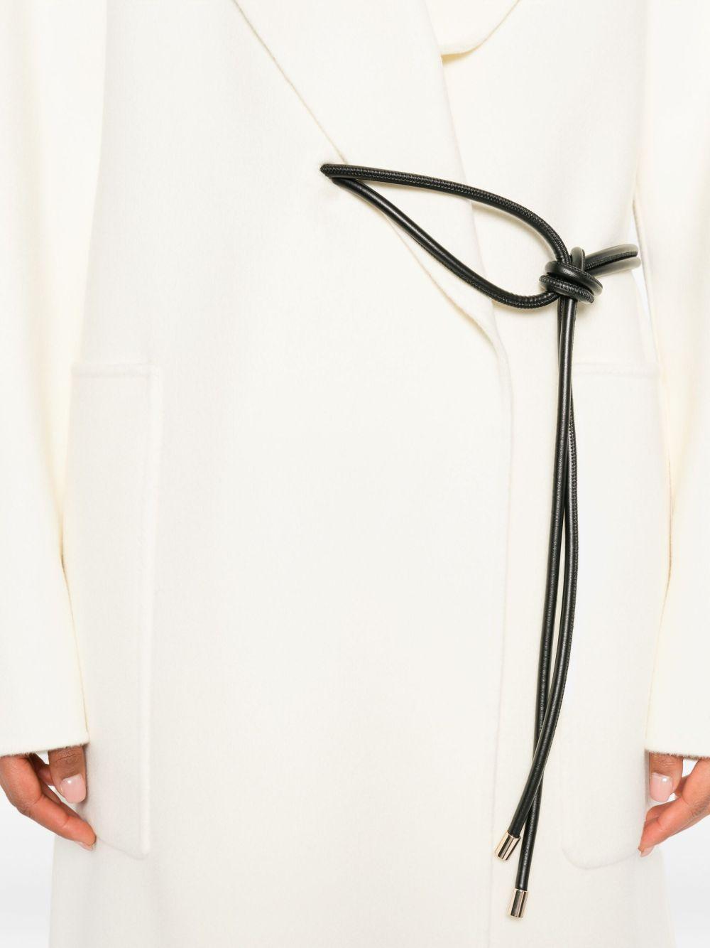 Withe Abate coat 2522016031 ABATE018 SPORTMAX 