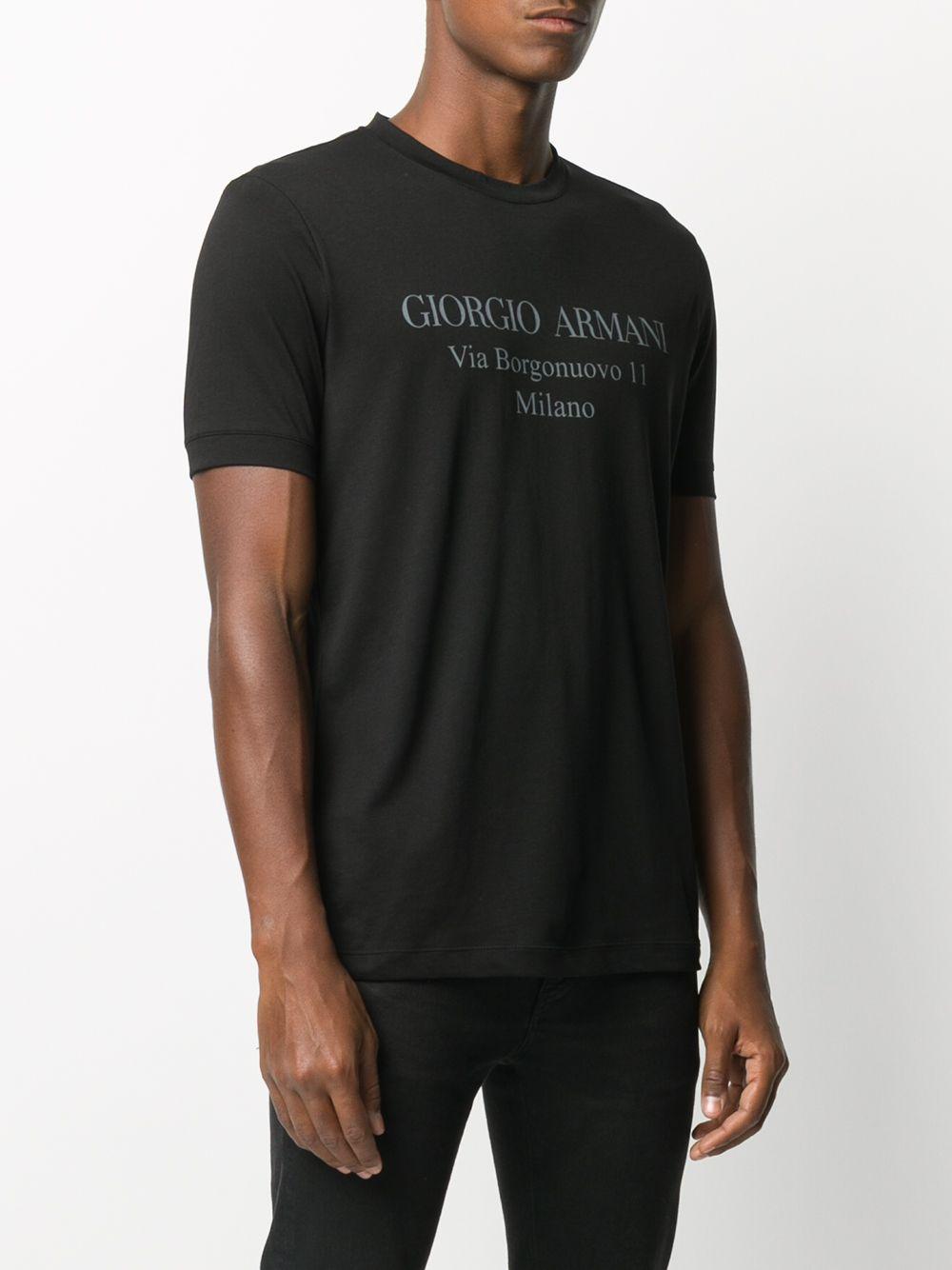 Borgonuovo 11 crew-neck T-shirt 3GST57 SJMCZUC99 GIORGIO ARMANI 