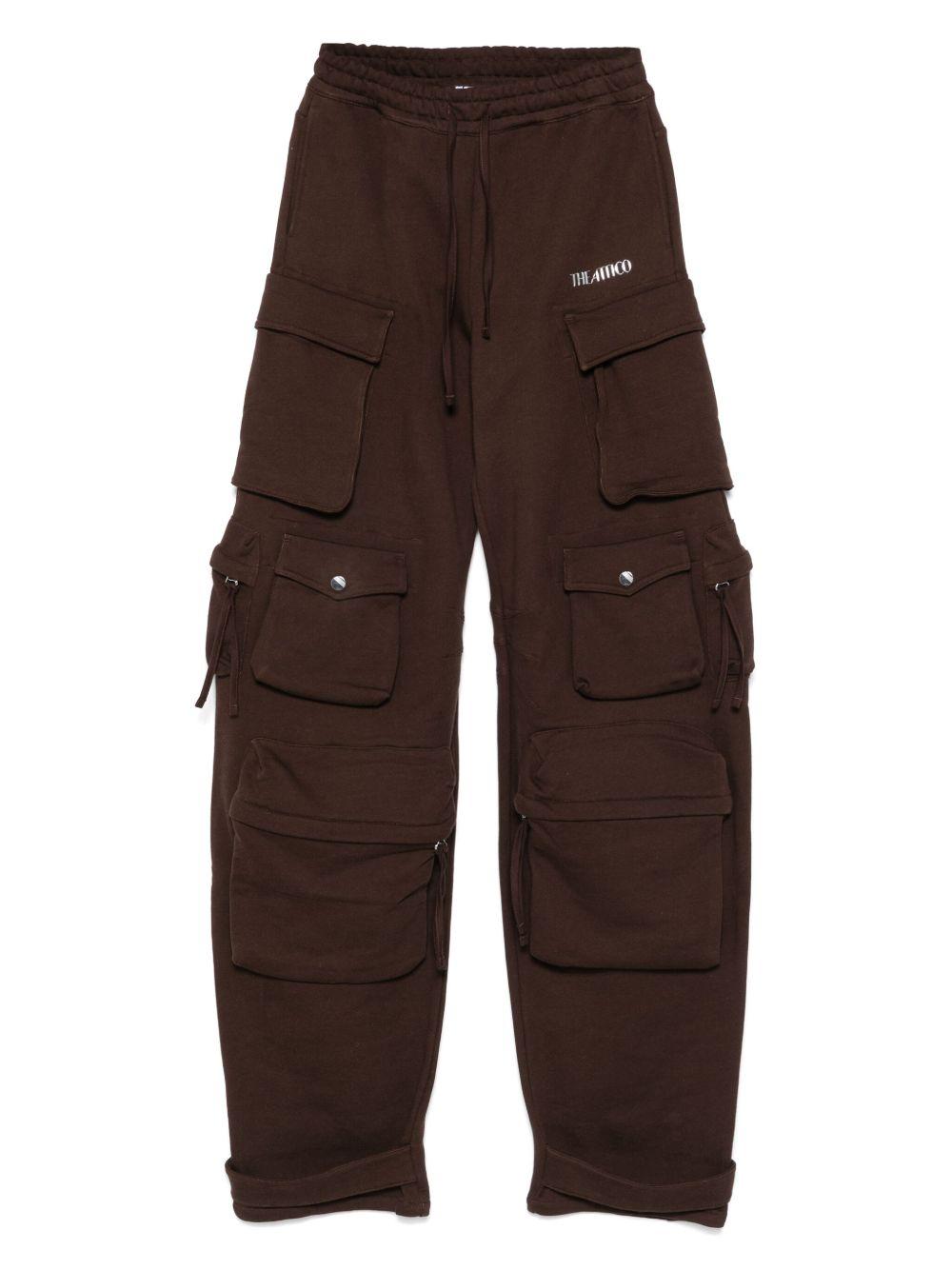 "Fern'' mauve fade long pants 251WCP00260 JJF007AA204 THE ATTICO 