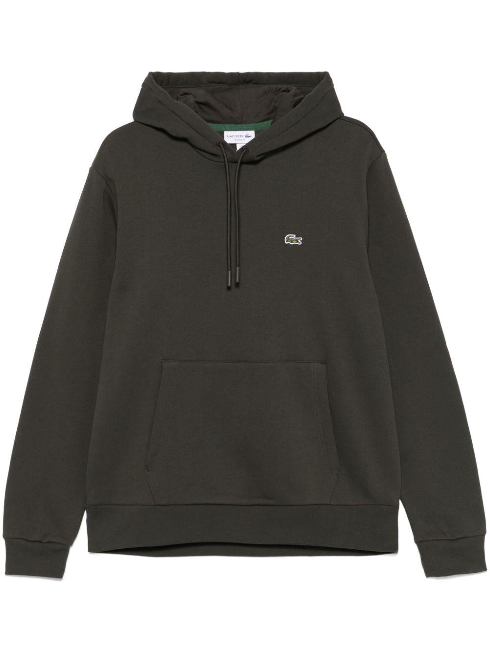 Logo-embroidered hoodie<BR/><BR/><BR/> SH9623 L7A LACOSTE 
