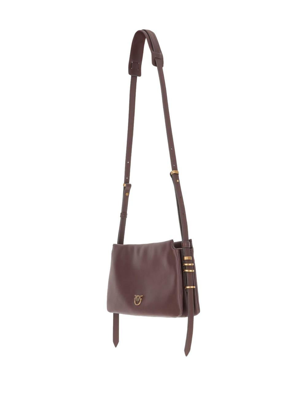 Mini One, Two, Three Bag with shoulder strap 105883 A0QOLA7Q PINKO 