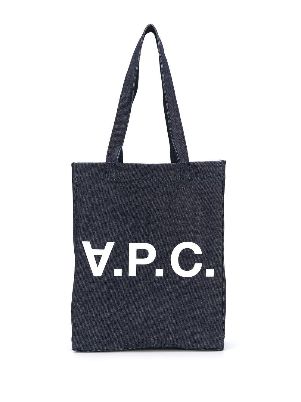 Logo denim tote bag COCSX M61445IAI A.P.C. 