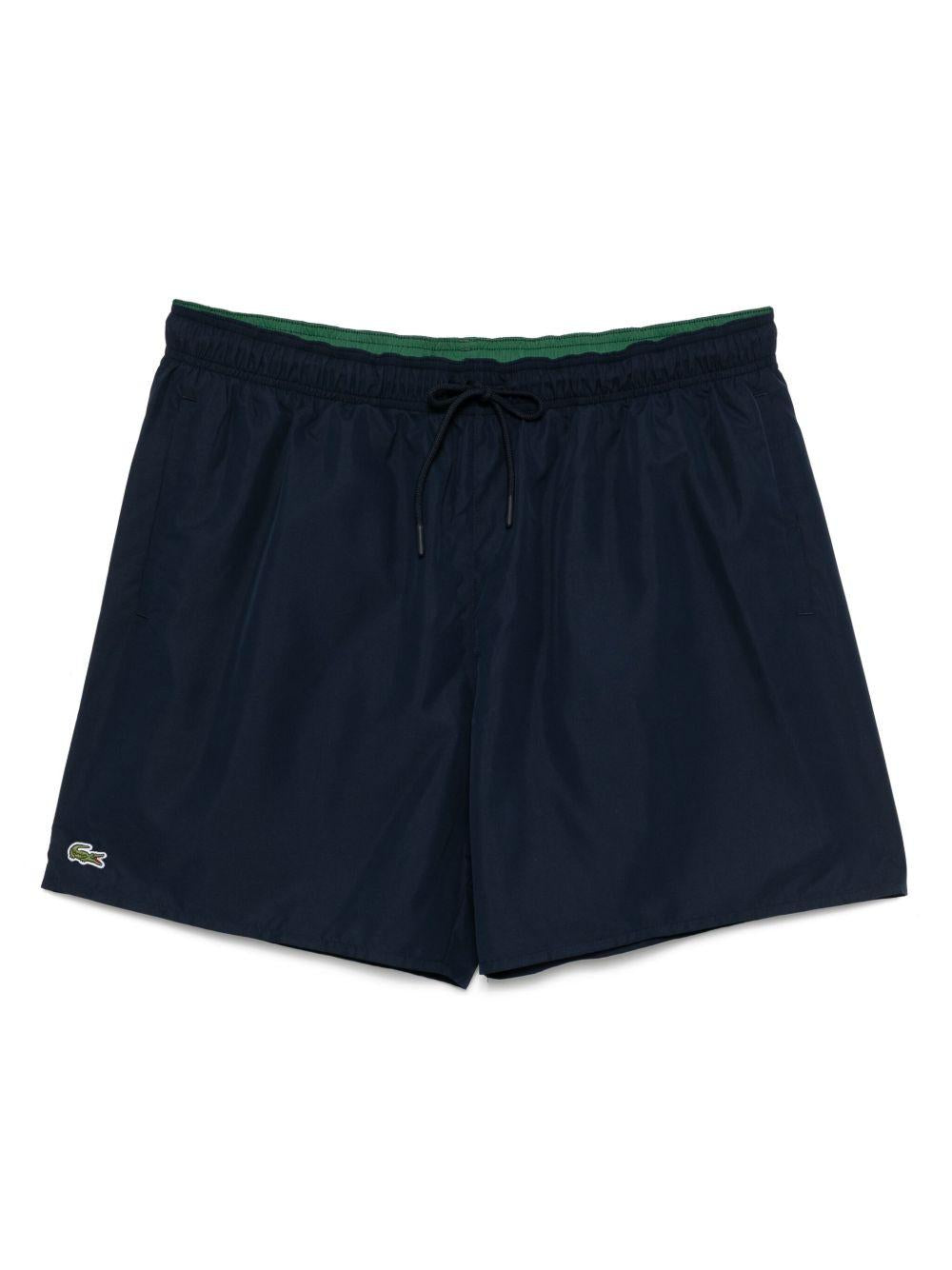 Mid-length monochrome swim shorts MH9088 802 LACOSTE 