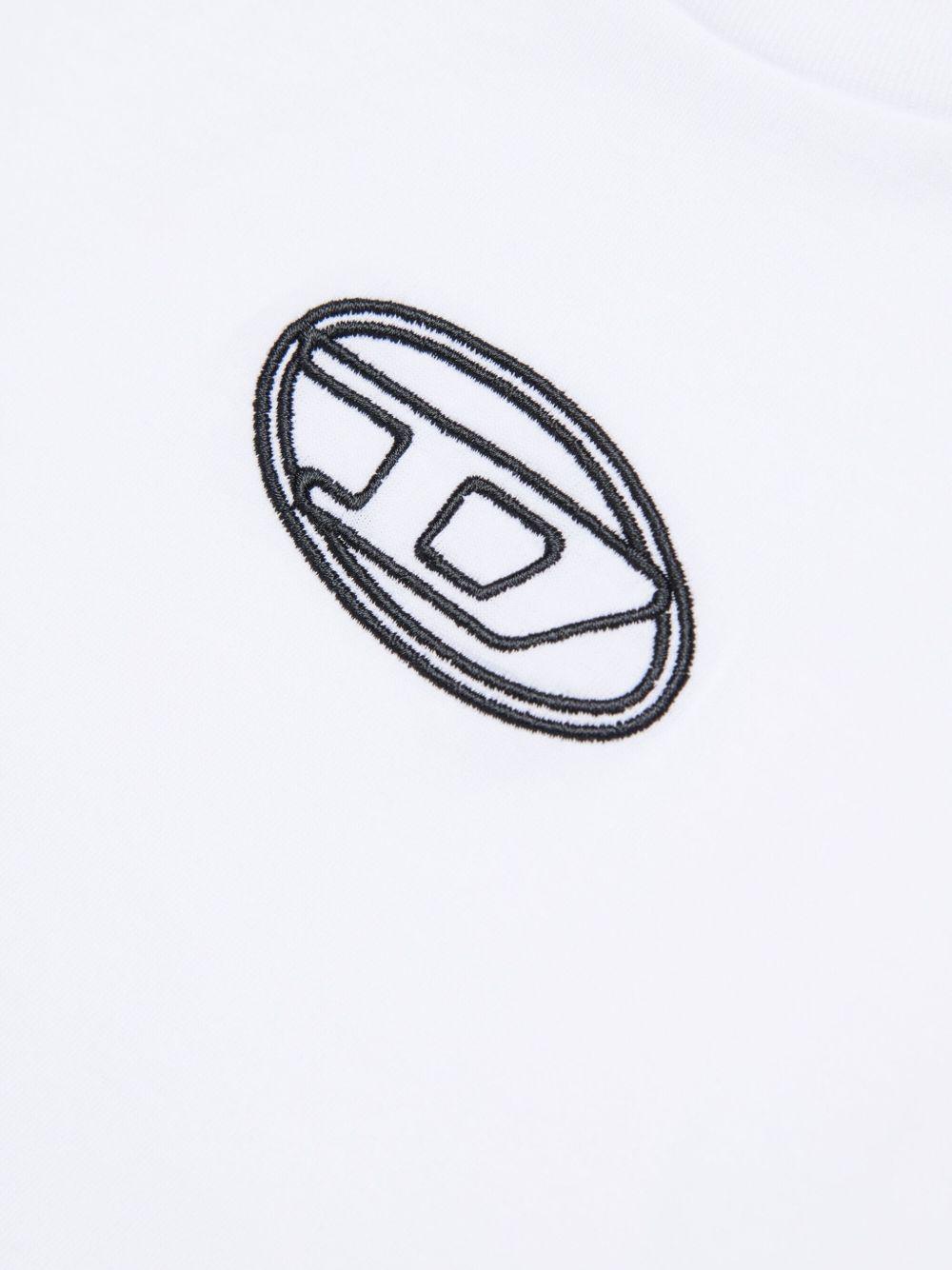 Tixan T-shirt with central logo J02428 00YI9K100 DIESEL KID 