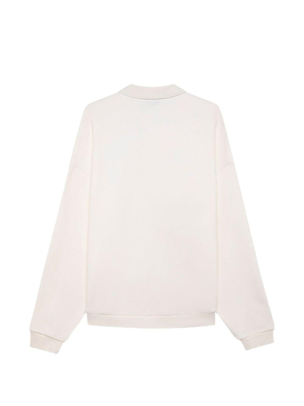 POLO SWEATSHIRT SWPX 034WJERSEY WHITE AUTRY 