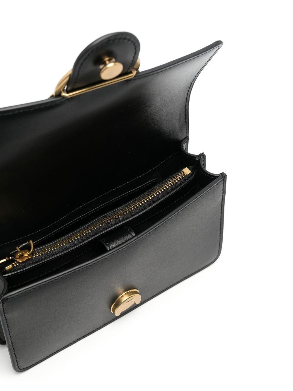 Love-Birds calf-leather shoulder bag<BR/><BR/><BR/> 100074 A0F1Z99Q PINKO 