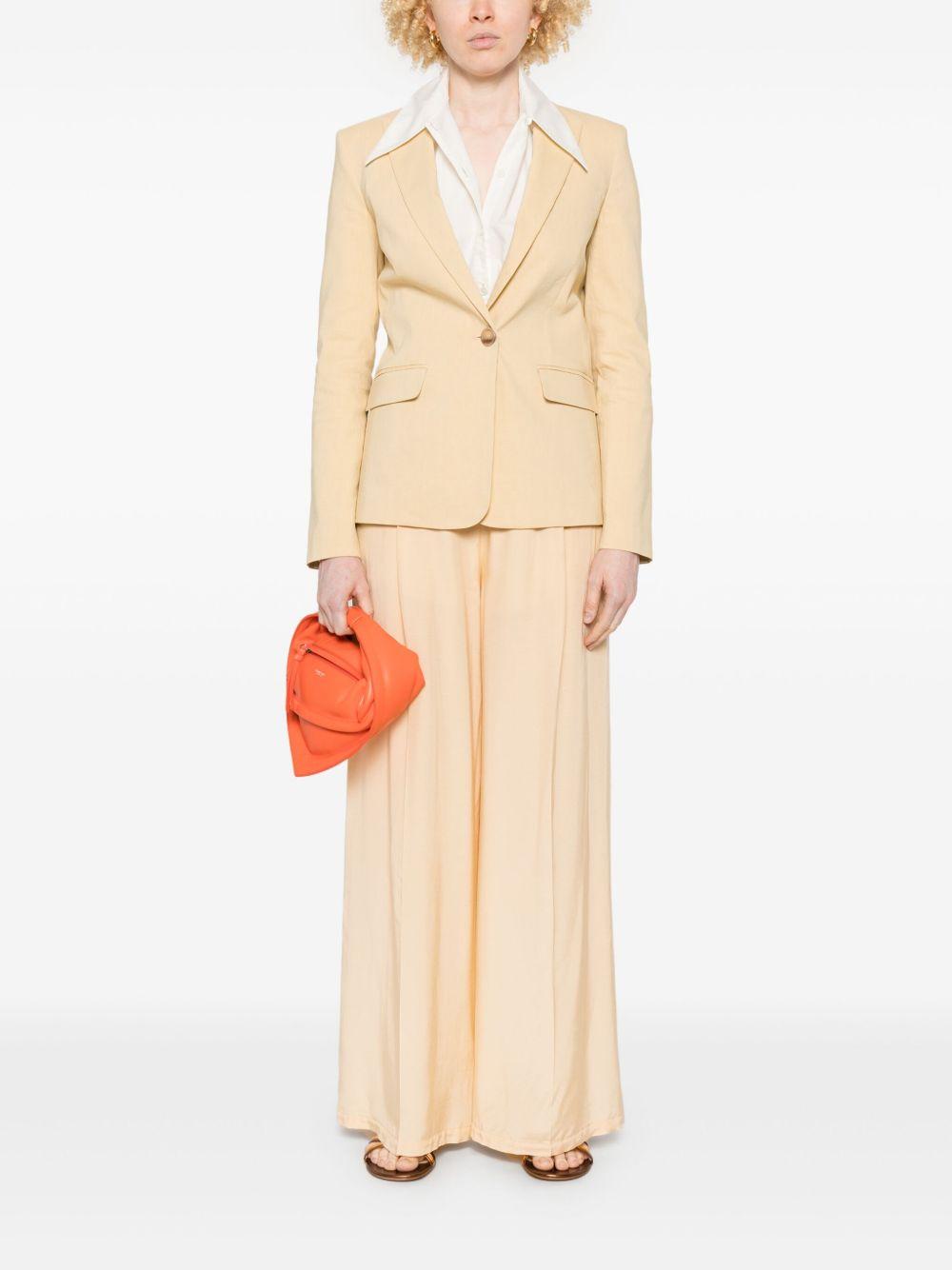 Single-breasted blazer<BR/><BR/> 105057 A0IMC23 PINKO 