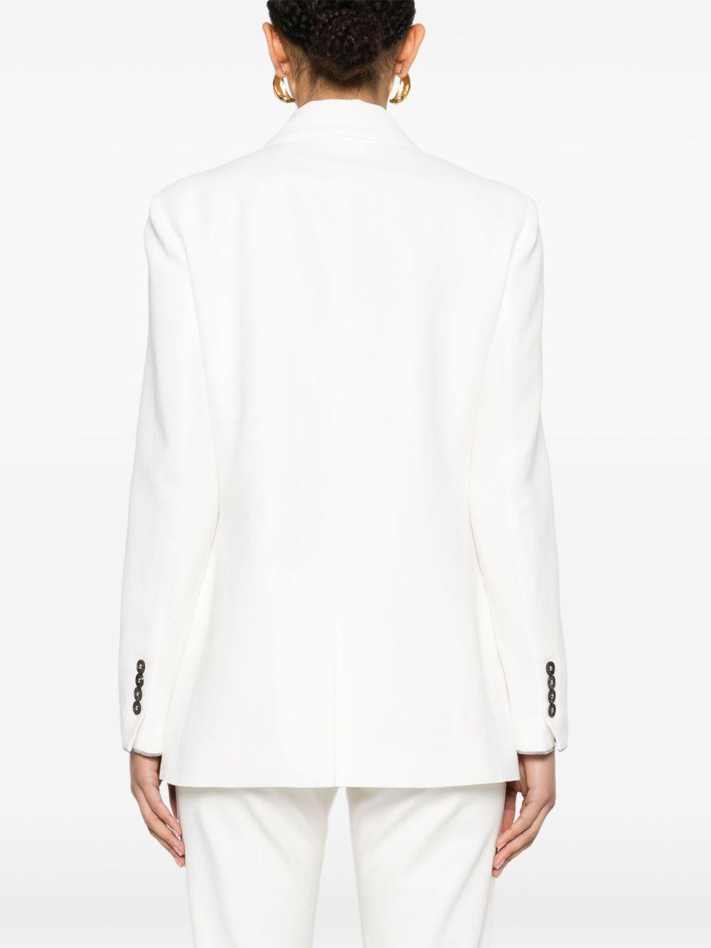 Double-breasted blazer<BR/><BR/><BR/> MH1267040 C600 BRUNELLO CUCINELLI 