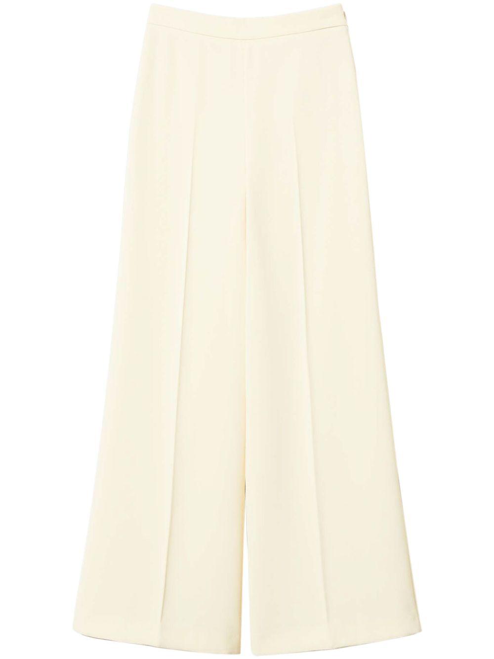Crepe palazzo trousers<BR/><BR/><BR/> 251TP2102 12143 TWINSET 