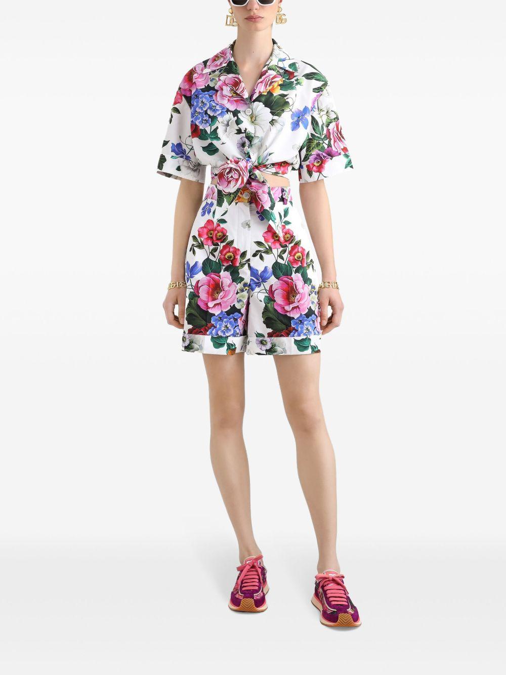 Floral print shorts FTC9RT HS5S6HA5KT DOLCE & GABBANA 