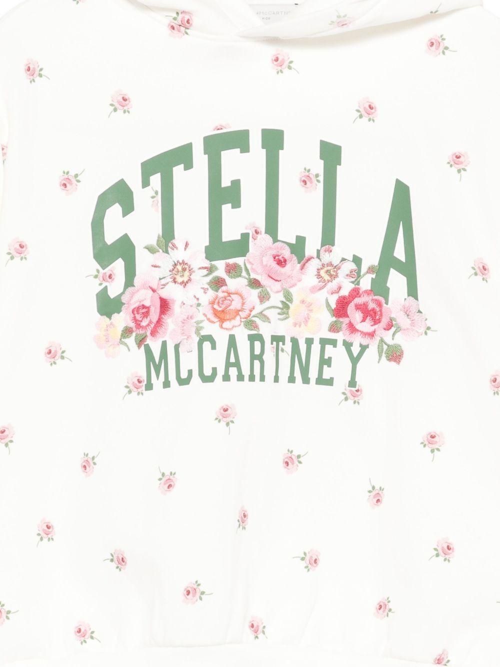 Floral hoodie with logo TX4C60 Z3099103MC STELLA McCARTNEY KIDS 