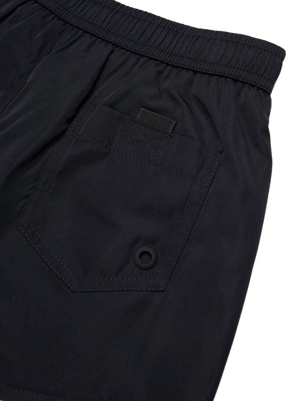 Swim shorts with contrasting D J02701 KXBPBK900 DIESEL KIDS 