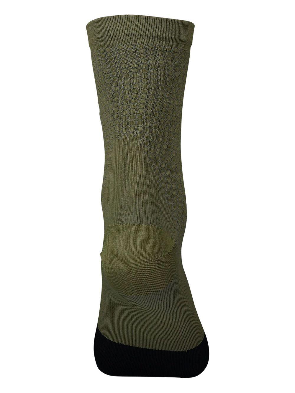 Green flair sock mid 65147 EPIDOTE GREEN/URANIUMBLACK POC 