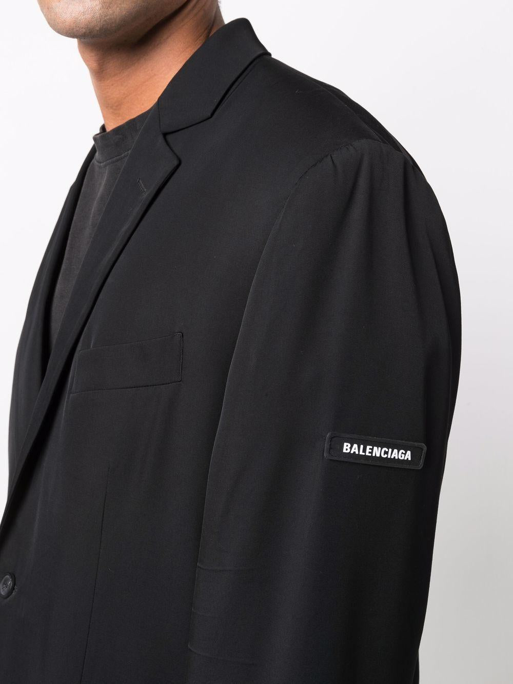 black Jacket 674431 TJO251000 BALENCIAGA 