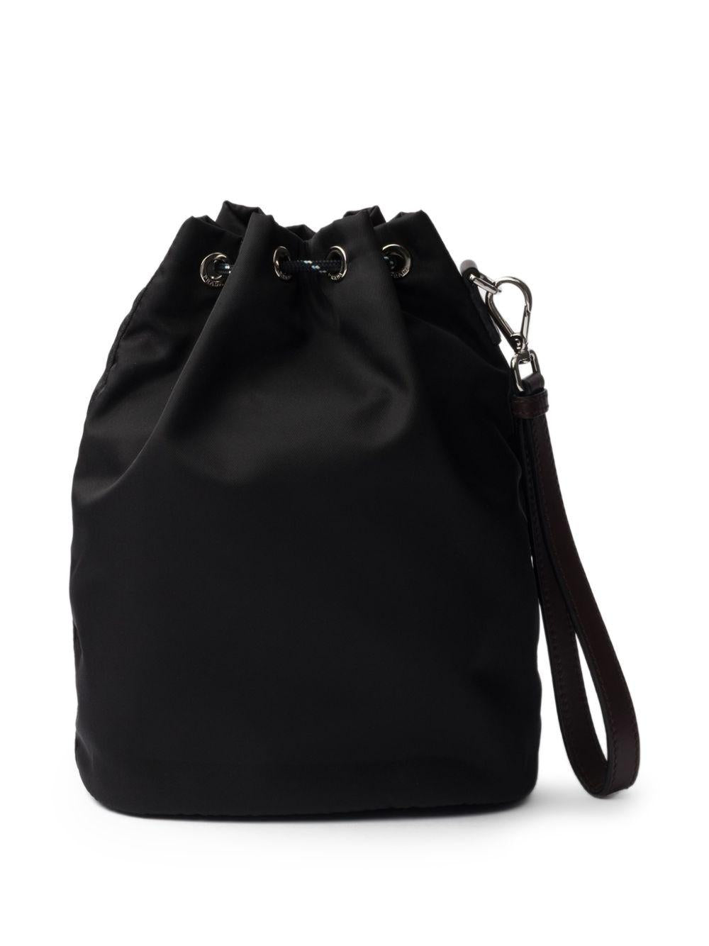 Speedrock Re-Nylon and leather pouch 2NE0672HE1 F0002 PRADA 