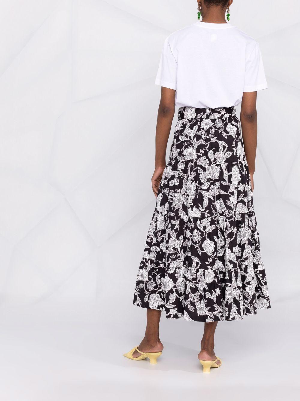 Logo-print organic-cotton T-shirt<BR/><BR/><BR/><BR/><BR/><BR/> JE0299999 001W PATOU 