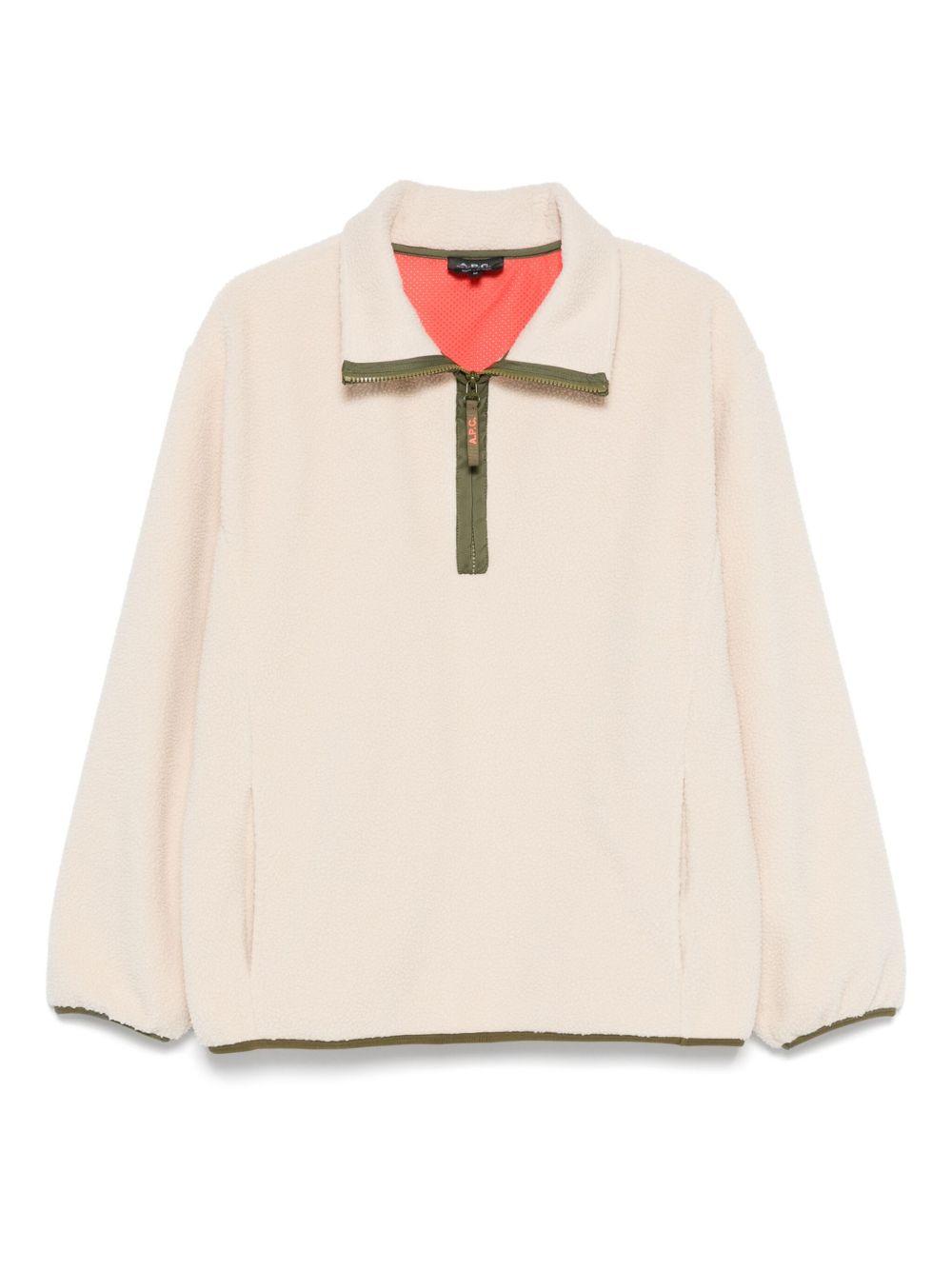 High collar sweatshirt PSAIF H27990AAC A.P.C. 