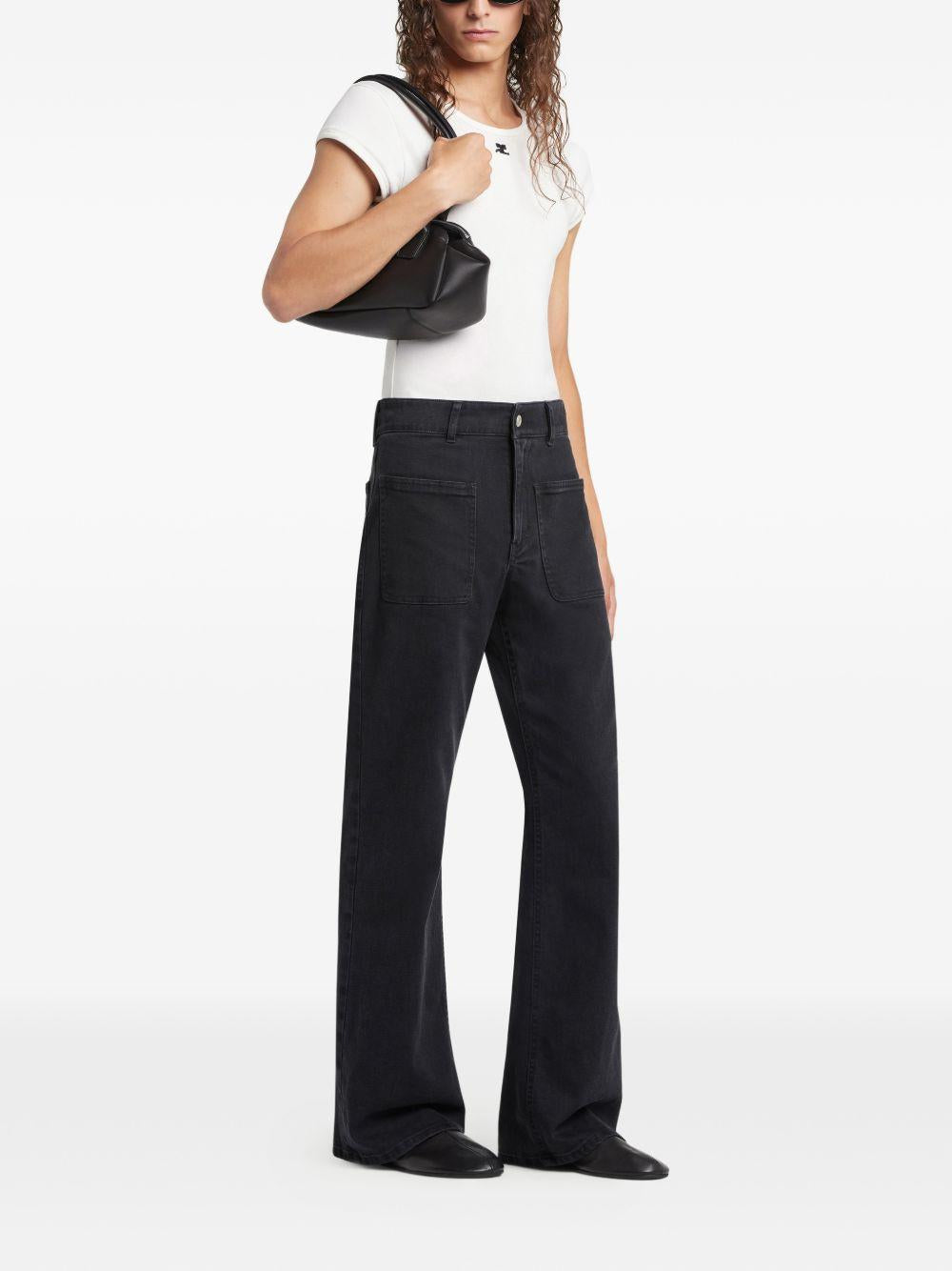 strip leather bag 126GSA206CV0034 9999 COURRÈGES 