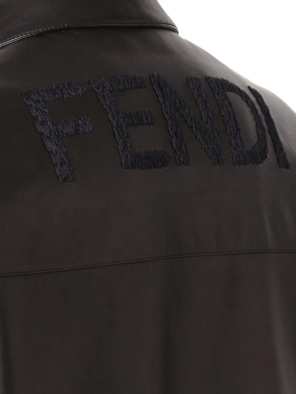 leather blouson FPJ139 ATJZF0GME FENDI 