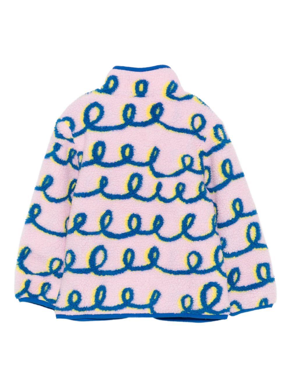 Swirling Pattern Fleece TX2B47 Z3052552MC STELLA McCARTNEY KIDS 