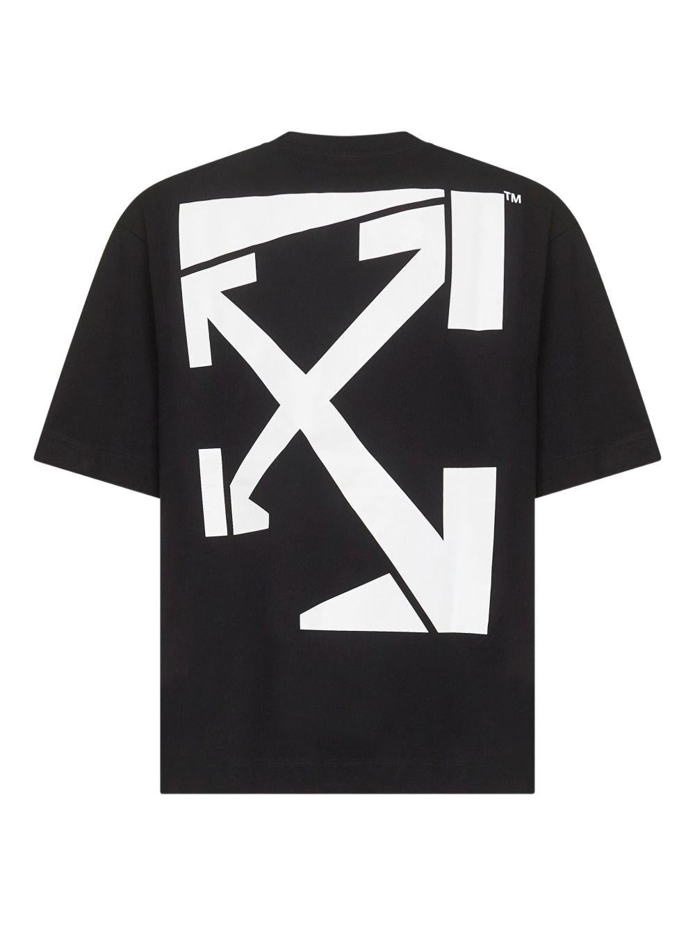 Logo T-shirt OMAA120F25JER00F 1001 OFF-WHITE 