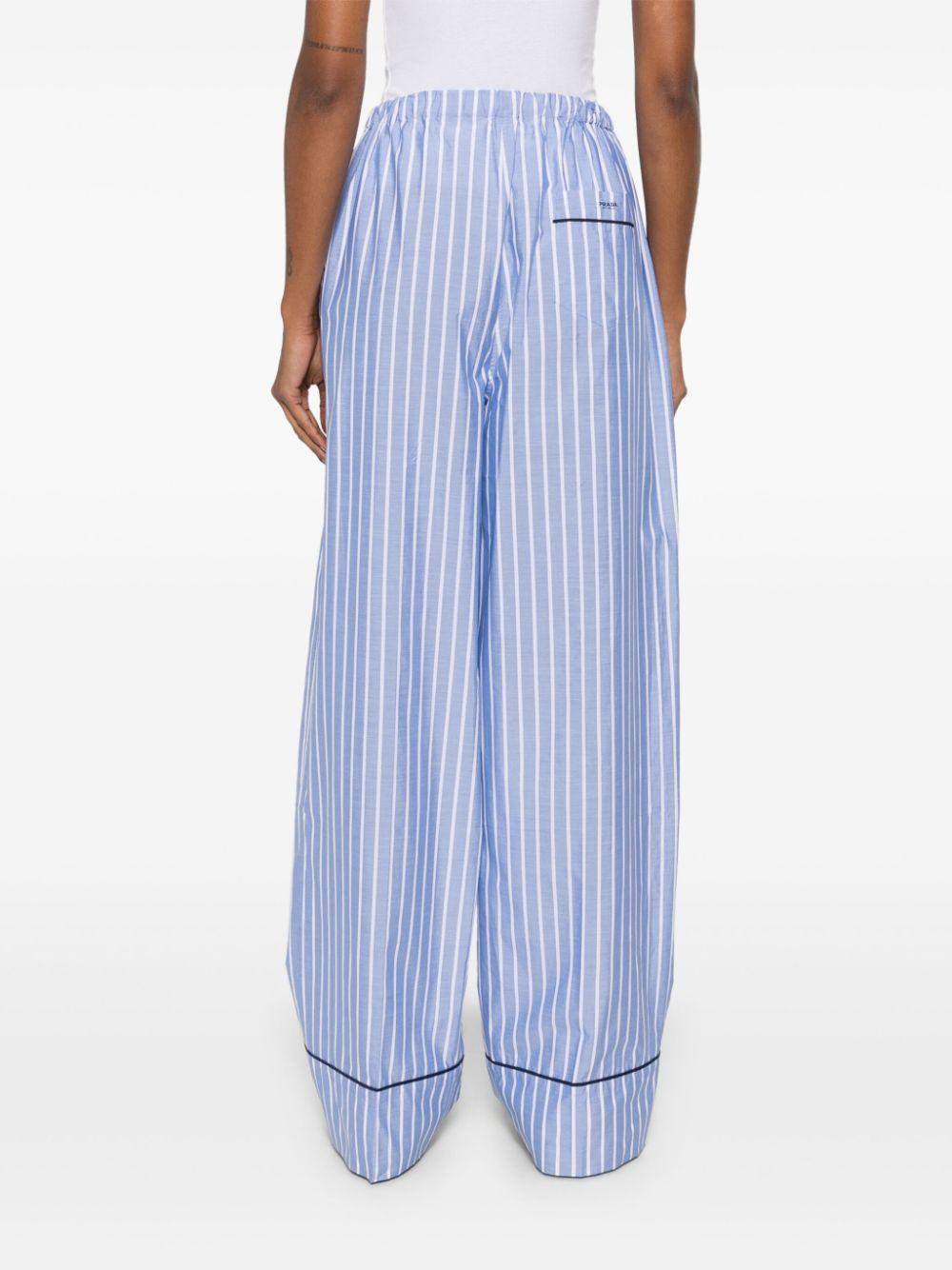 Striped trousers<BR/><BR/><BR/> P269IR 16BWF0013 PRADA 