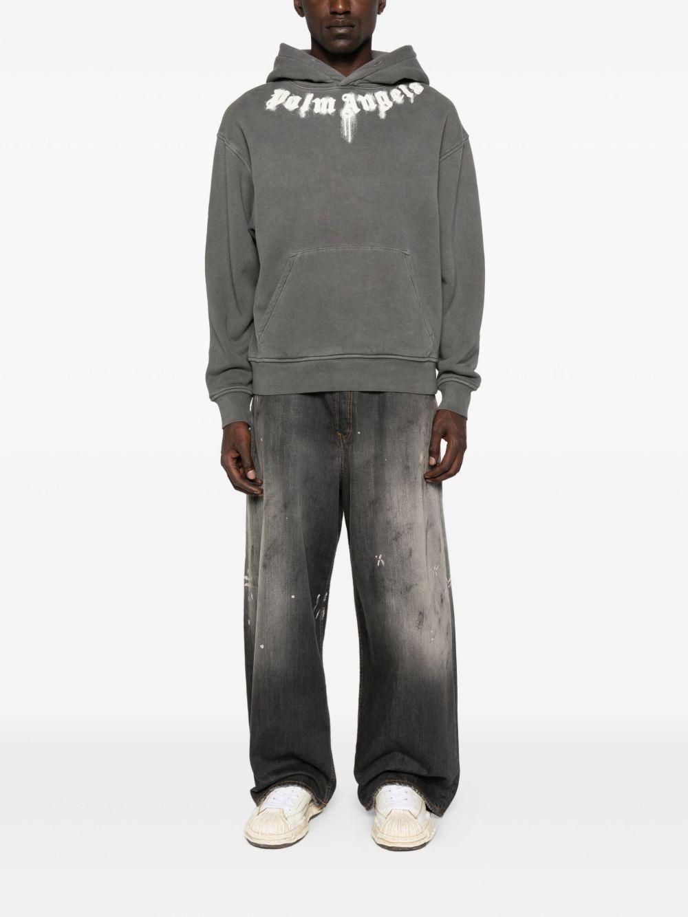 Logo hoodie PMBB17DF25FLE003 0703 PALM ANGELS 