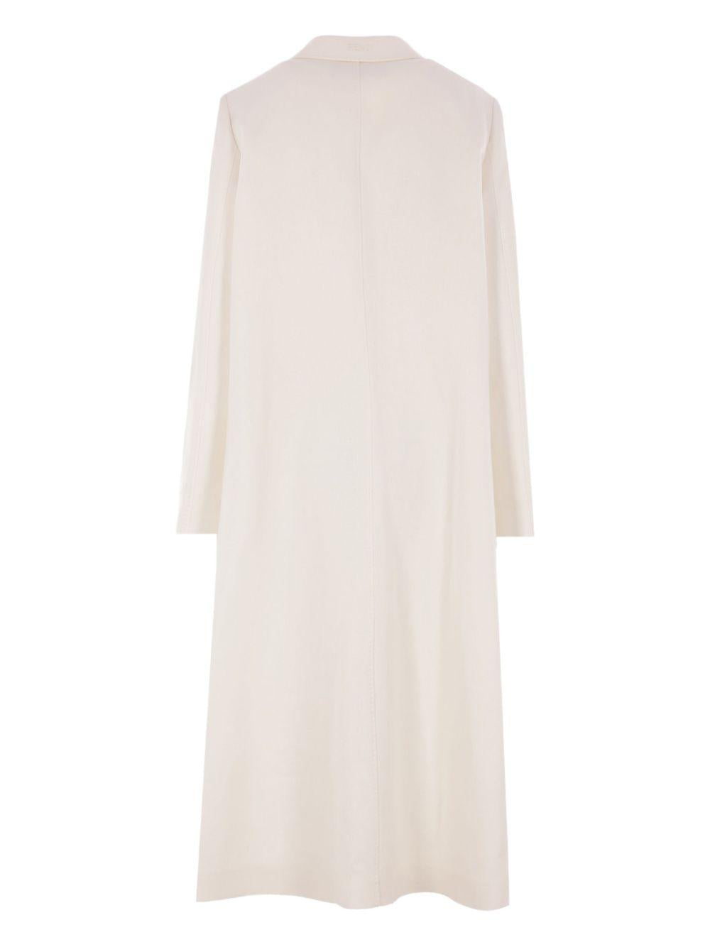 Linen coat<BR/><BR/> FF6121 AUOKF0ZNM FENDI 