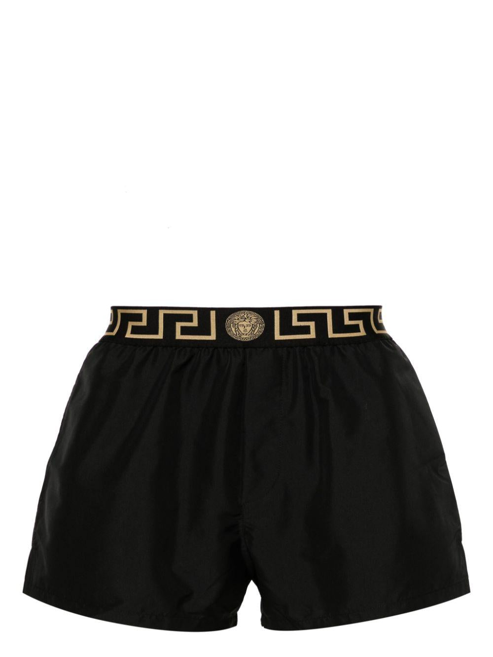 Greca Border swim shorts<BR/><BR/><BR/> ABU01022 1A11120A80G VERSACE 