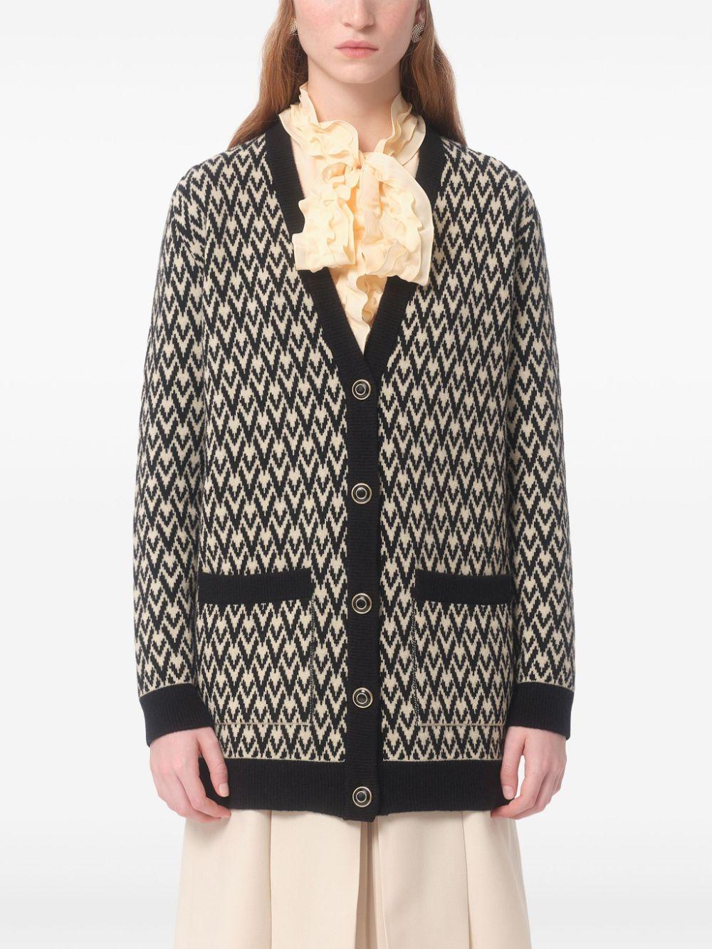 Jaquard cardigan 6B3KA09A929 REX VALENTINO GARAVANI 