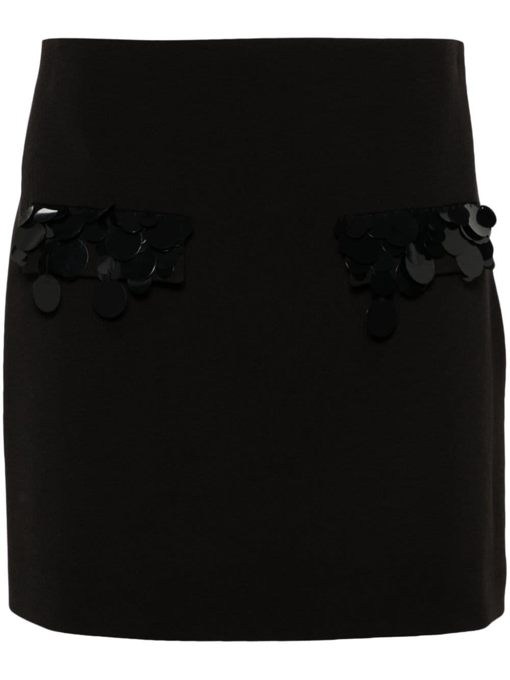 Low-rise A-line miniskirt<BR/><BR/> 3741MDD13X 24762199 MSGM 