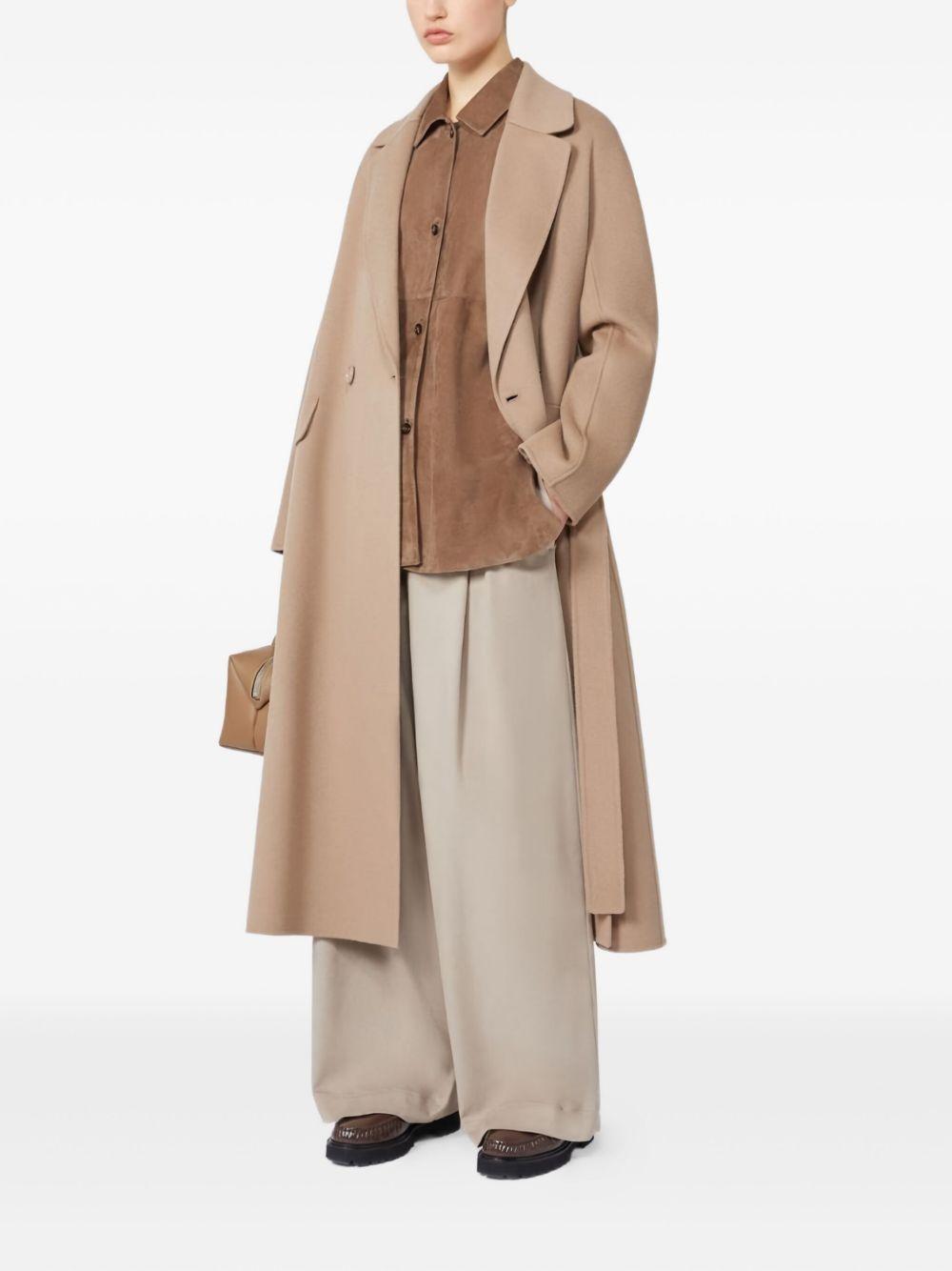 Stretch drill wide-leg trousers 2529136013 OMERO001 MAX MARA S 