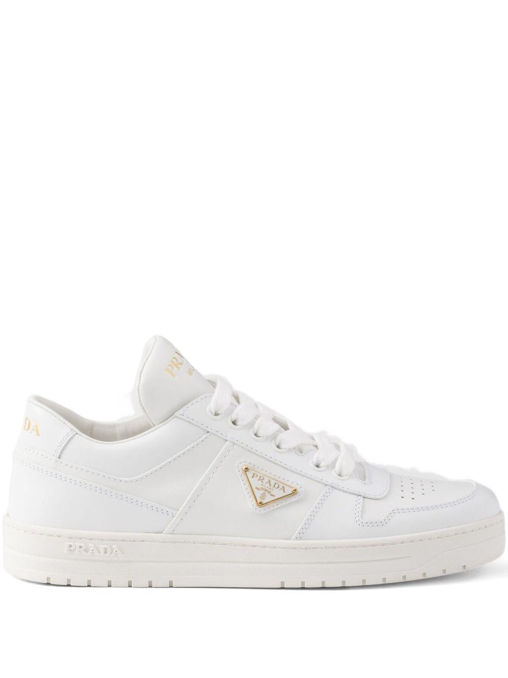 Downtown leather sneakers 1E792M3LPH F-BE30F0009 PRADA 