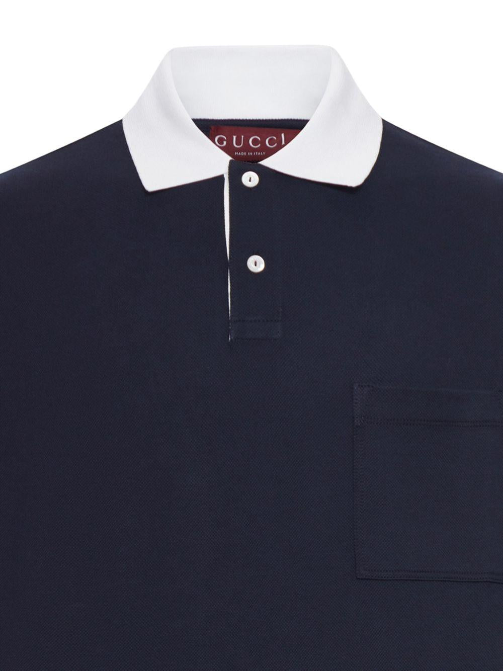 Stretch cotton piquet polo shirt 854632 XJHOG4002 GUCCI 