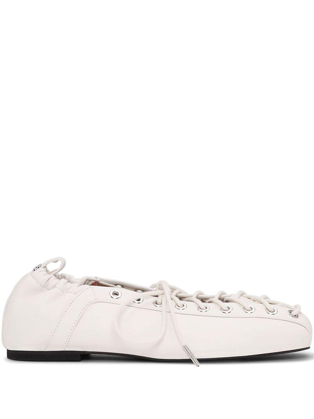 Lace-up ballerinas S2962 135 GANNI 