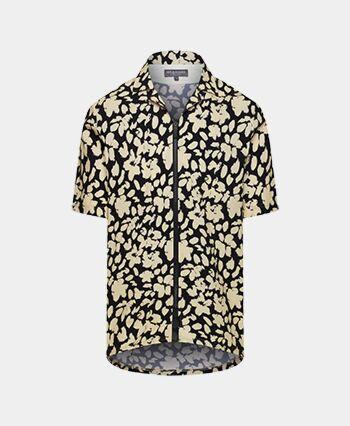 Laureline Midweight Cycling Jersey LAURELINE FLOWER BLACK CAFÉ DU CYCLISTE 