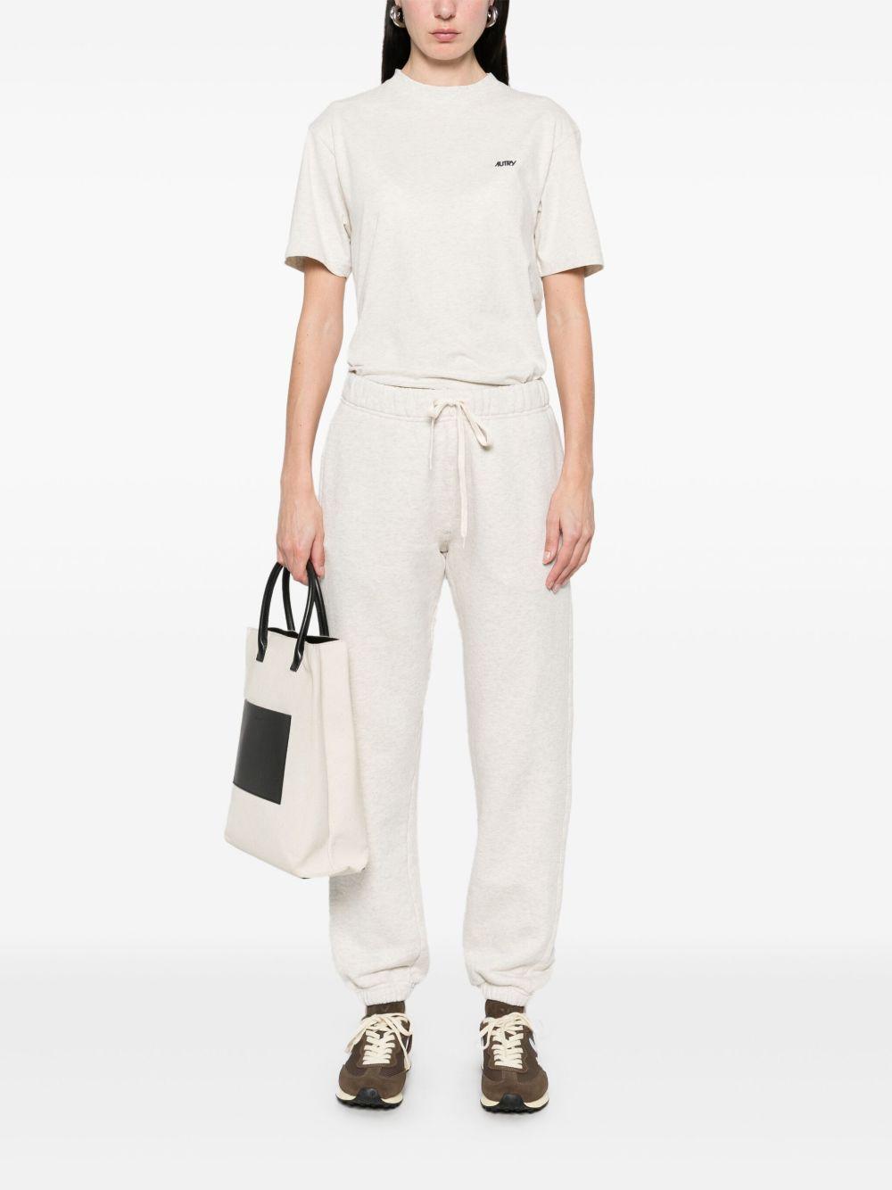 Logo trousers SPPW A3JMJERSEY MELANGE AUTRY 